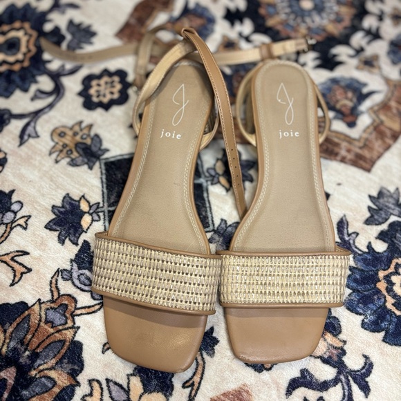Joie Tan Woven Sandals - Picture 3 of 4